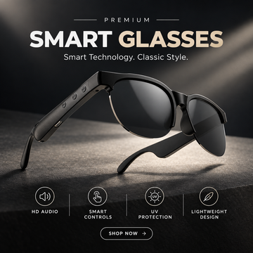 GS8 - Wireless Bluetooth Smart Glasses