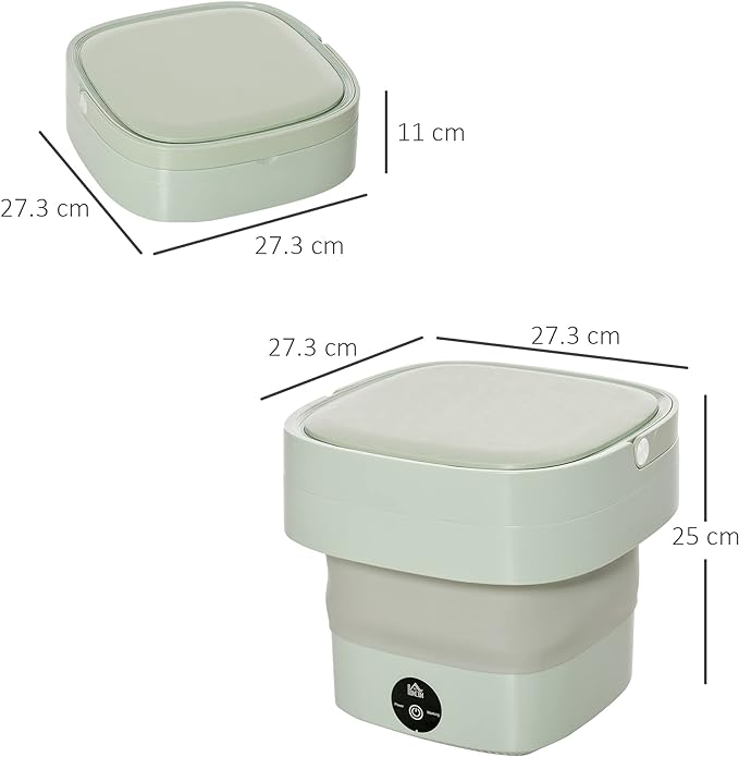 Foldable Mini Laundry Machine – Portable Washing Machine