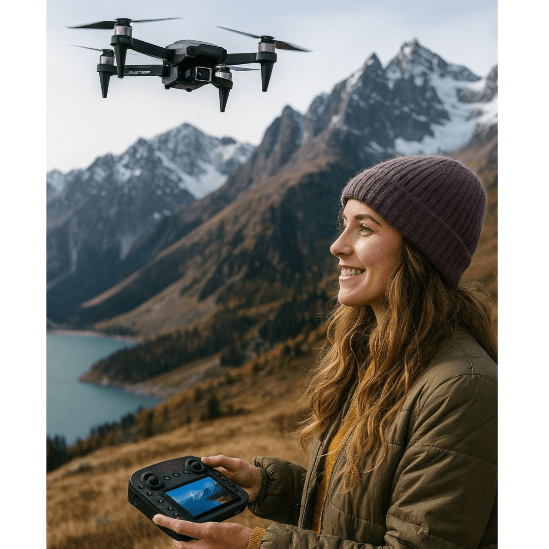 Drone camera gesture control UAE