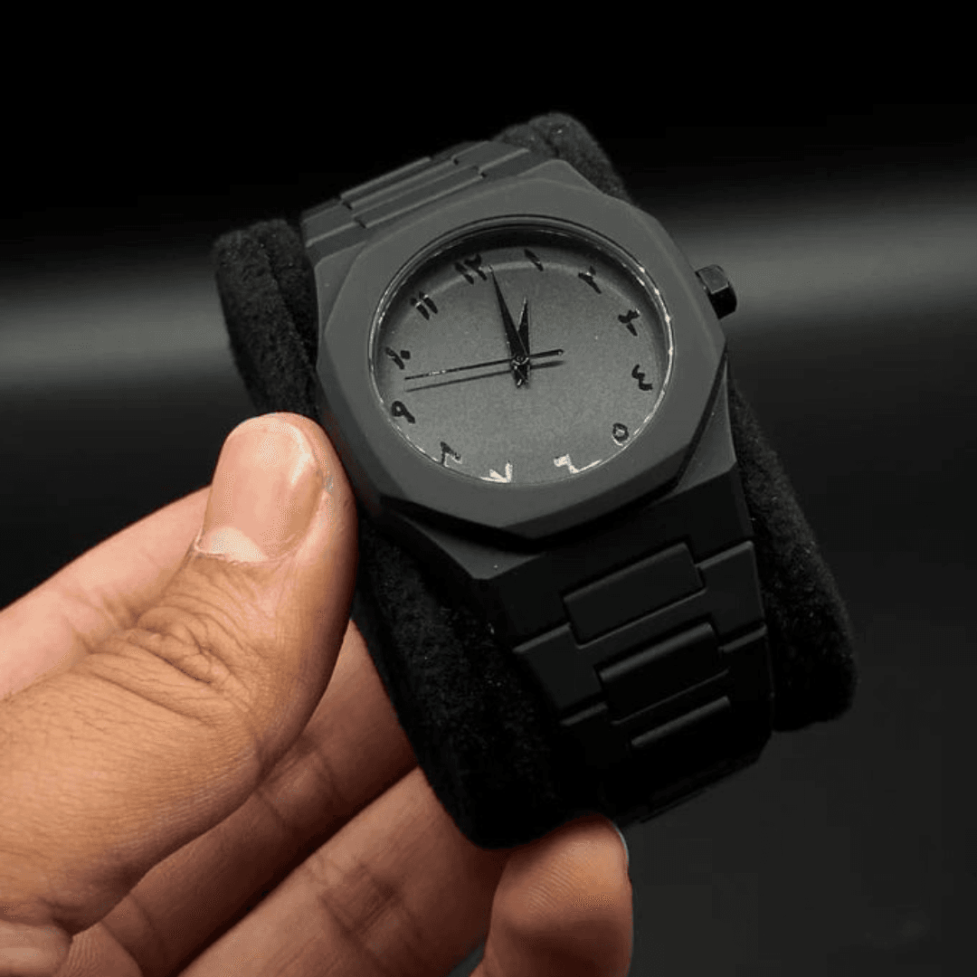 Arabic Aura Watch black edition UAE